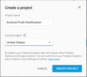 create-project-in-fire-base-android-push-notiofication