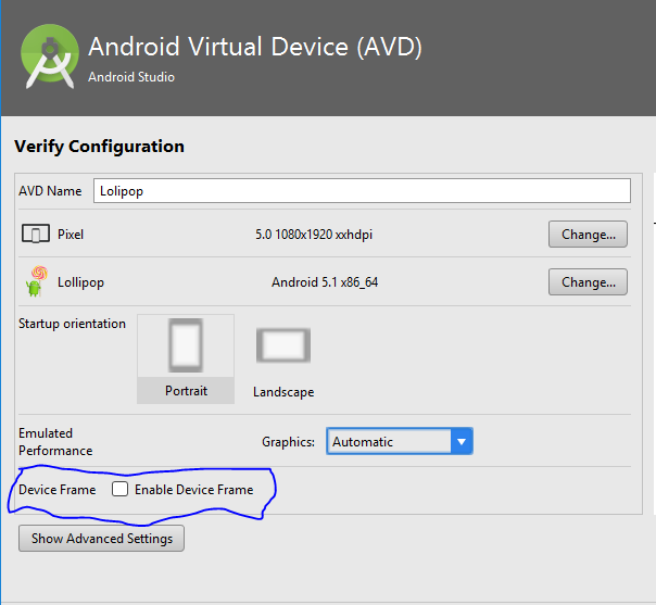 android studio preview not a phone